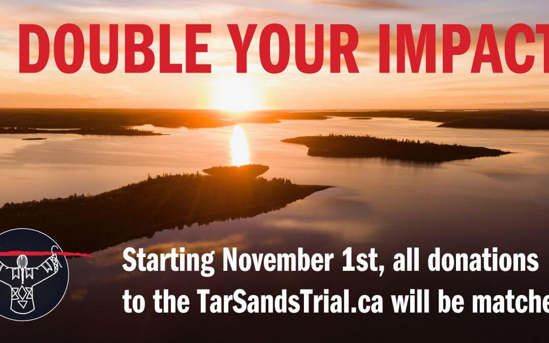 Double your impact with Matching Funds for Beaver Lake Cree Nation