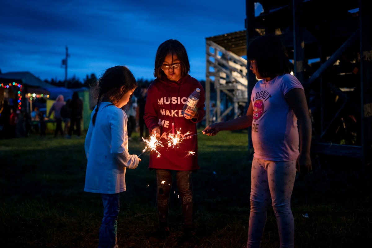 August 17, 2019. Grassy Narrows Summer Powwow in Grassy Narrows First Nation. Ontario, Canada.