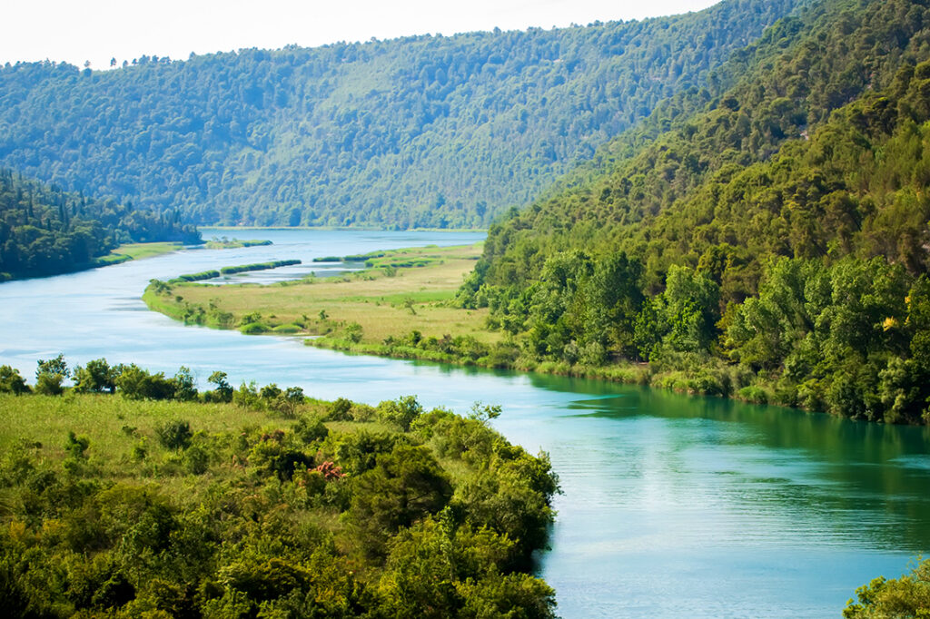 Peace River winding