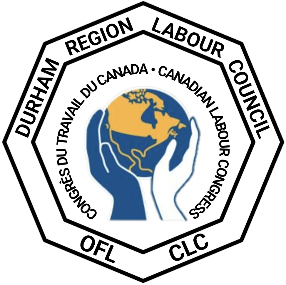 Logo for Durham Region Labour Council